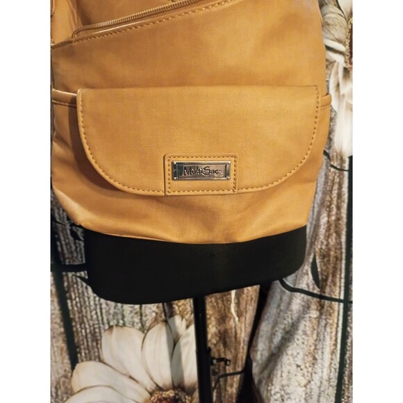 Multisac Handbags - Multisac Vista Crossbody Tan/Camel Purse